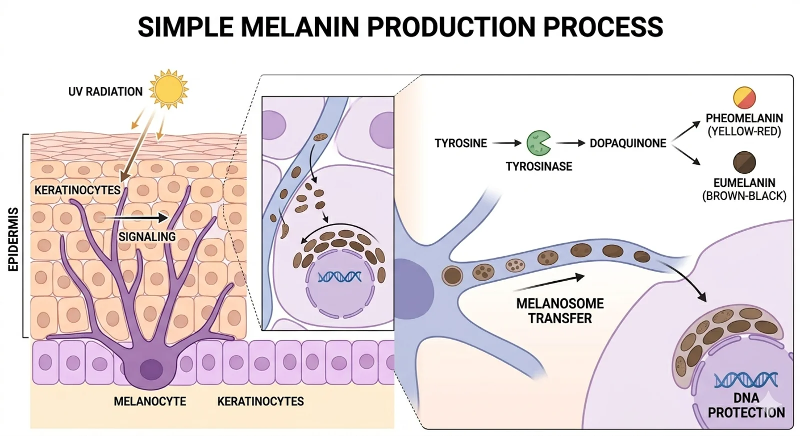 The Science of Skin Color — Melanin, Hemoglobin, and Carotenoids